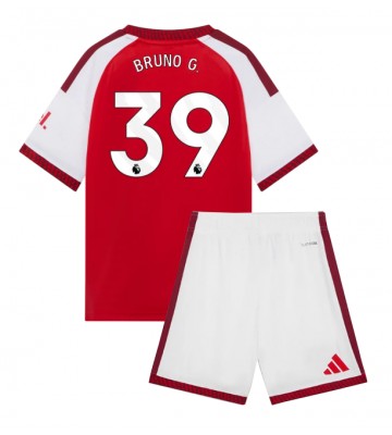 Arsenal Bruno Guimaraes #39 Hjemmebanetrøje Børn 2026-27 Kortærmet (+ Korte bukser)